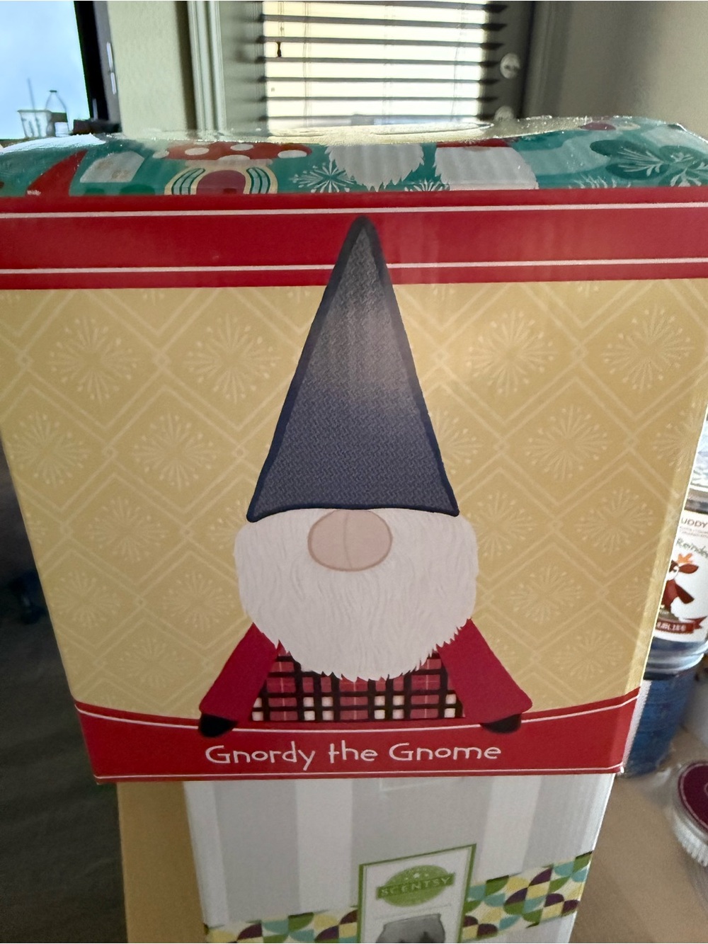 Gnordy the Gnome Holiday-Scentsy Buddy NIB